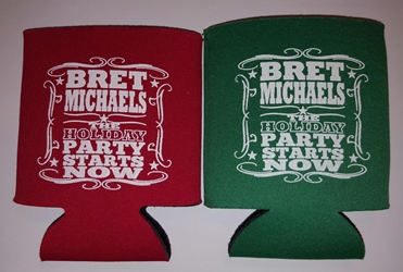 Holiday Party Starts Now Can Coolie Bret Michaels, Brett Michaels, Bret Micheals, Brett Micheals, Can Coolie