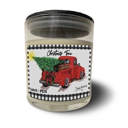 Christmas Tree LOvE+PLuS Candle Jar - ALMOST GONE! Bret Michaels, Brett Michaels, Bret Micheals, Brett Micheals, LIfestyle, Style, Life, Collection, Home, Inspiration, gifts, candle, LOVE+PLUS, fraser fir, christmas tree